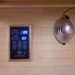 Sauna din lemn cu infrarosu Nyborg, 2 persoane, 30°C pana la 60°C, 120 x 105 x 190 cm - imagine 15