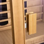 Sauna din lemn cu infrarosu Nyborg, 2 persoane, 30°C pana la 60°C, 120 x 105 x 190 cm - imagine 16
