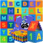 Covor pentru protectie pardoseala, Puzzle, 36 bucati,32 X 32 - imagine 3
