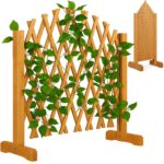 Spalier gradina extensibil, Gardebruk, Lemn, 200x107cm, Maro