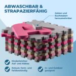 Covor pentru protectie pardoseala, Puzzle, 36 bucati, dimensiuni 30 x 30 cm - imagine 5
