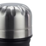 Sticla termica pentru antrenament sau drumetii, din otel inoxidabil, 500 ml, negru - imagine 6