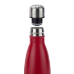 Sticla termica pentru antrenament sau drumetii, din otel inoxidabil, 500 ml, rosu - imagine 5