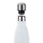Sticla termica pentru antrenament sau drumetii, din otel inoxidabil, 500 ml, alb - imagine 4