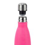 Sticla termica pentru antrenament sau drumetii, din otel inoxidabil, 500 ml, roz - imagine 4