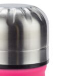 Sticla termica pentru antrenament sau drumetii, din otel inoxidabil, 500 ml, roz - imagine 5