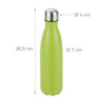Sticla termica pentru antrenament sau drumetii, din otel inoxidabil, 500 ml, verde - imagine 3