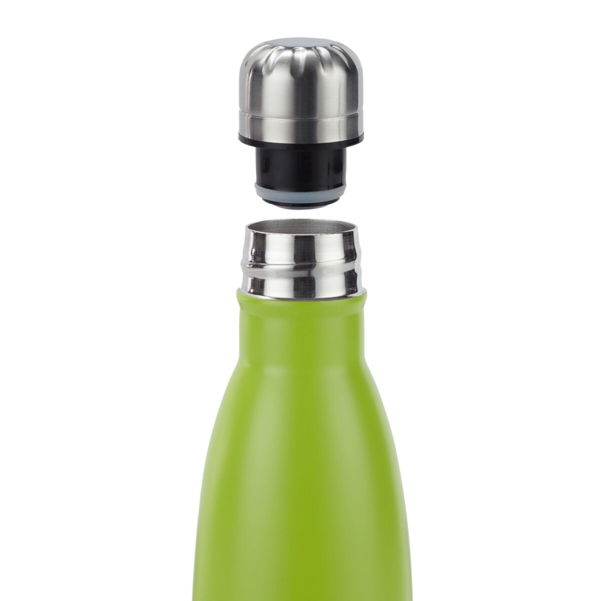 Sticla termica pentru antrenament sau drumetii, din otel inoxidabil, 500 ml, verde - imagine 4
