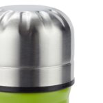 Sticla termica pentru antrenament sau drumetii, din otel inoxidabil, 500 ml, verde - imagine 5