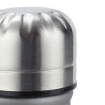 Sticla termica pentru antrenament sau drumetii, din otel inoxidabil, 500 ml, gri - imagine 5