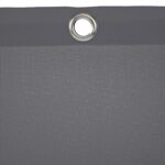 Copertina/prelata patrata, dimensiuni 4X4m, protectie UV 30+, gri, Relaxdays - imagine 8