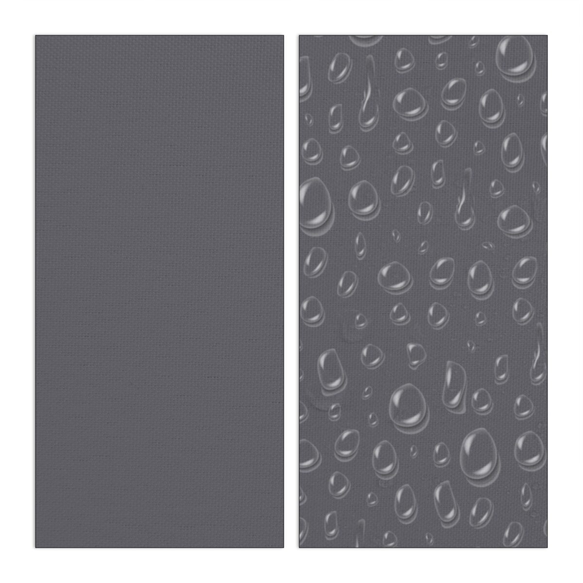 Copertina/prelata patrata, dimensiuni 4X4m, protectie UV 30+, gri, Relaxdays - imagine 9