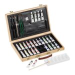 Set de pictura si desen, vopsea acrilica,  5 x 37 x 27,5 cm
