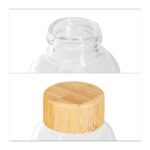 Set 6 sticle 500 ml, rezistente la caldura si frig, transparent - imagine 8