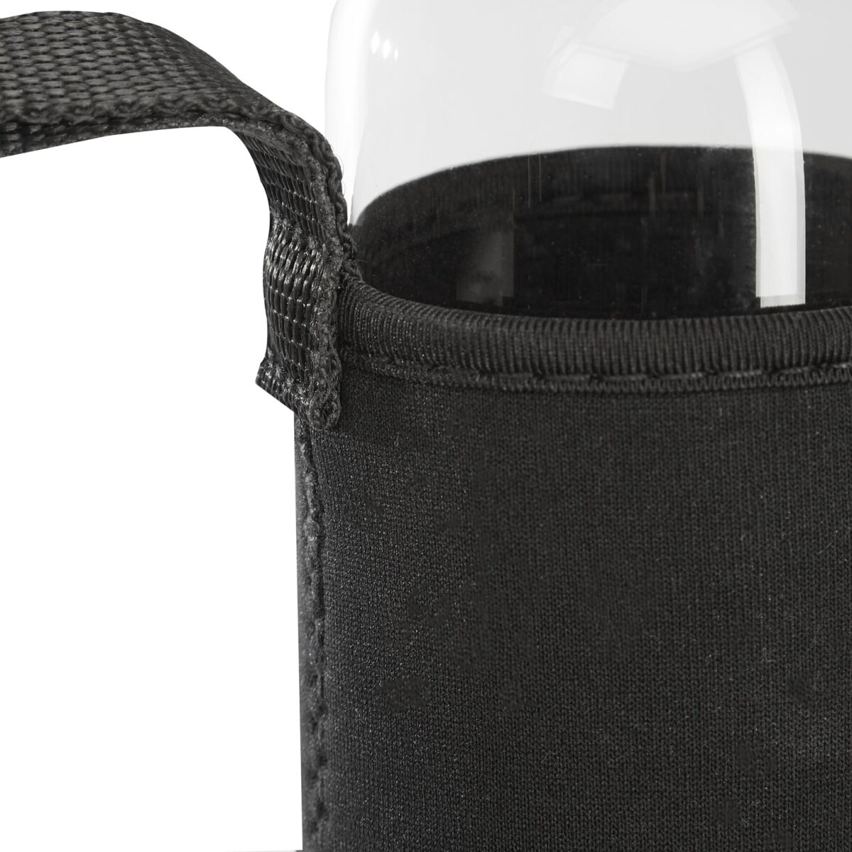 Set de 2 sticle 500 ml, rezistente la caldura si frig, transparent/argintiu/negru - imagine 9