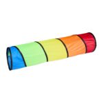 Tunel de joaca pentru copii, multicolor, 180 x 46 cm, Relaxdays
