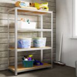 Set 1x Raft depozitare 4 etajere, Reglabil, 700 kg, 160 x 90 x 40 cm - imagine 2