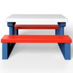 Set mobilier de gradina/camping pentru copii SpielWerk, 3 piese - imagine 5
