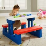 Set mobilier de gradina/camping pentru copii SpielWerk, 3 piese - imagine 2