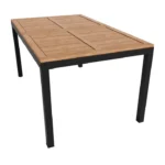 Set mobilier de gradina/terasa, 4 persoane, din lemn - imagine 6