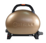 Gratar portabil, pe gaz, stut ⌀ 10mm si 15mm, gold, O-GRILL 500