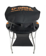 Gratar portabil, pe gaz, stut ⌀ 10mm si 15mm, rosu, O-GRILL 500 - imagine 7