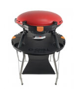 Gratar portabil, pe gaz, stut ⌀ 10mm si 15mm, rosu, O-GRILL 500 - imagine 8