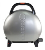 Gratar portabil, pe gaz, stut ⌀ 10mm si 15mm, argintiu, O-GRILL 600