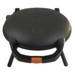 Gratar portabil, pe gaz, stut ⌀ 10mm si 15mm, negru, O-GRILL 600 - imagine 2