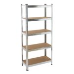 Raft metalic, pentru depozitare, galvanizat, 70x30x150 cm, Rotor