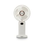 Ventilator Portabil, 5 trepte de viteza, cu USB, Acumulator, BÖHM HOME