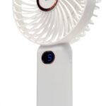 Ventilator Portabil, 5 trepte de viteza, cu USB, Acumulator, BÖHM HOME - imagine 5