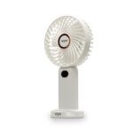 Ventilator Portabil, 5 trepte de viteza, cu USB, Acumulator, BÖHM HOME - imagine 6