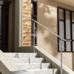 Balustradă pentru scară, oțel inoxidabil, 80cm, 3 bare, Monzana® - imagine 2
