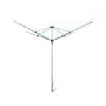 Uscator rufe XXL de exterior curte si gradina, otel, rotativ, pliabil 49 m,Relaxxdays - imagine 10