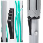 Uscator rufe XXL de exterior curte si gradina, otel, rotativ, pliabil 49 m,Relaxxdays - imagine 6