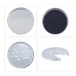Set 18 recipiente condimente, cu suport, etichete, 22 x 29 x 9,5 cm, Relaxdays - imagine 6