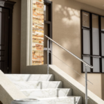 Balustradă pentru scară, oțel inoxidabil, 80cm, 2 bare, Monzana® - imagine 3
