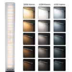 Lampă de birou LED, modernă, cu port de încărcare USB, negru, Monzana - imagine 4