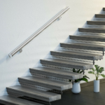 Set de 3 balustrade modulare din oțel inoxidabil 4,2x300cm, Monzana® - imagine 5