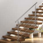 Balustradă pentru scară, oțel inoxidabil, 80cm, 3 bare, Monzana® - imagine 9