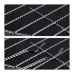 Vatra de foc pentru terasa si gradina, din otel, negru, 42,5 x 60 x 60 cm, Relaxdays - imagine 7