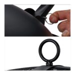Vatra de foc pentru terasa si gradina, din otel, negru, 42,5 x 60 x 60 cm, Relaxdays - imagine 8