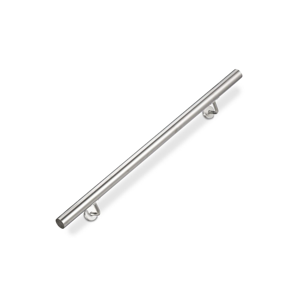 Balustradă extensibilă din oțel inoxidabil, argintiu, 100 cm - imagine 9
