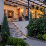 Balustradă extensibilă din oțel inoxidabil, argintiu, 100 cm - imagine 5