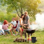 Galeata pentru cenusa cu capac si set de curatare semineu, 19 litri, otel, negru, Relaxdays - imagine 6