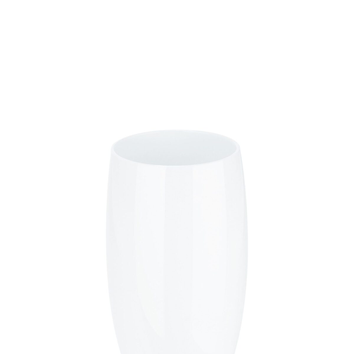Set 6 pahare albe pentru sampanie, din plastic reutilizabil, 160 ml, Relaxdays - imagine 4