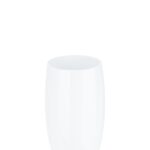 Set 6 pahare albe pentru sampanie, din plastic reutilizabil, 160 ml, Relaxdays - imagine 4