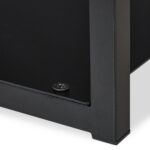 Suport ingust de lemne pentru semineu sau soba, 157 x 23,5 x 30 cm, otel, Relaxdays - imagine 6