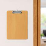 Set de 6 clipboarduri cu aspect de lemn, A4 - imagine 5
